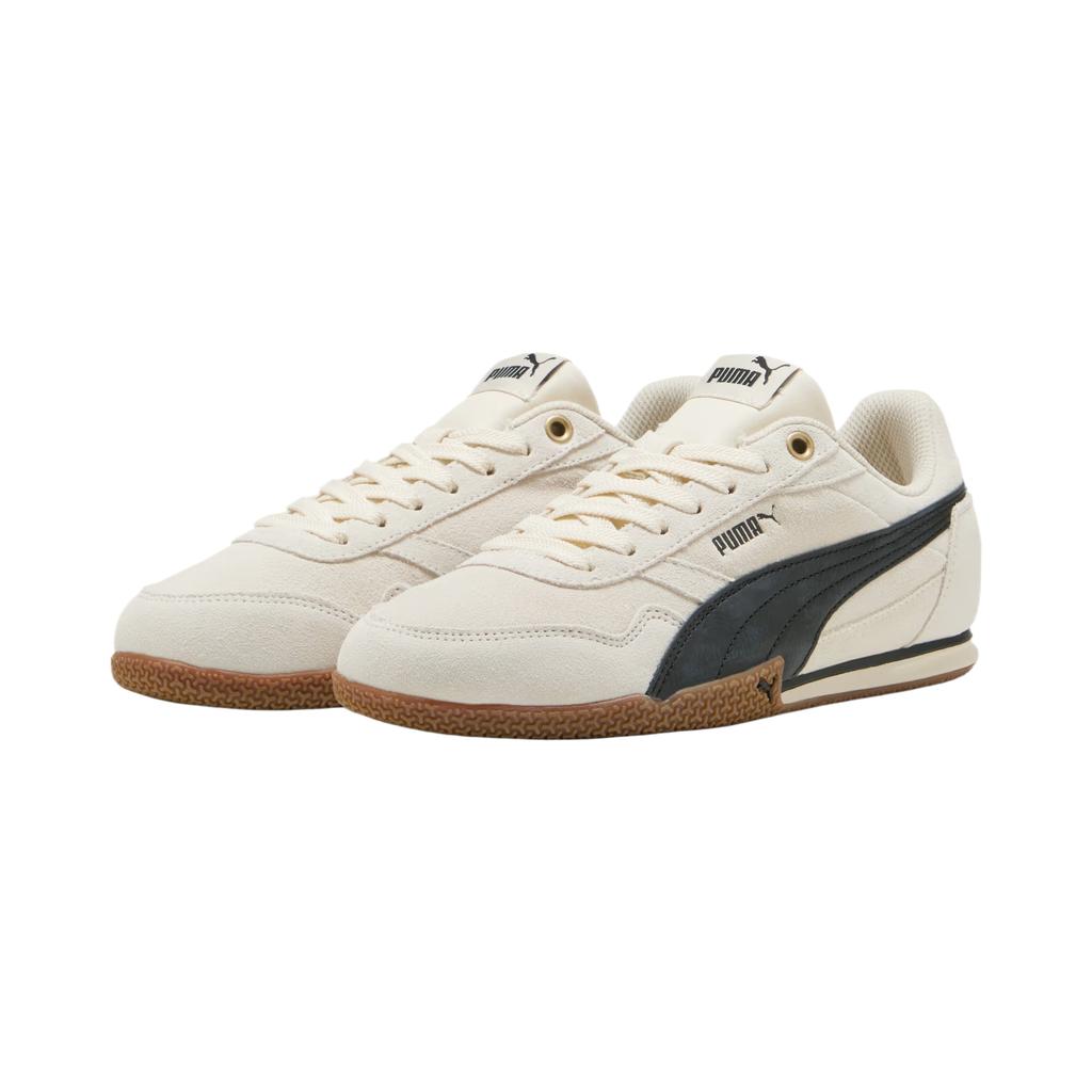Puma Bella Donna Leather Fashion Trendy Simple Comfortable Low-Top Casual Shoes Women Sneaker Beige 402673-02