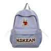 Women's Lightweight Large Capacity School Bag Bear Backpack Junior High School Student Backpack
