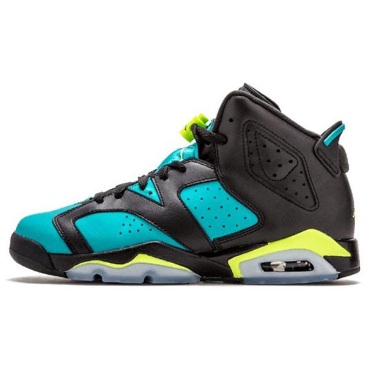 (GS) Air Jordan 6 Retro Turbo Green Kids 543390-043 EU 38