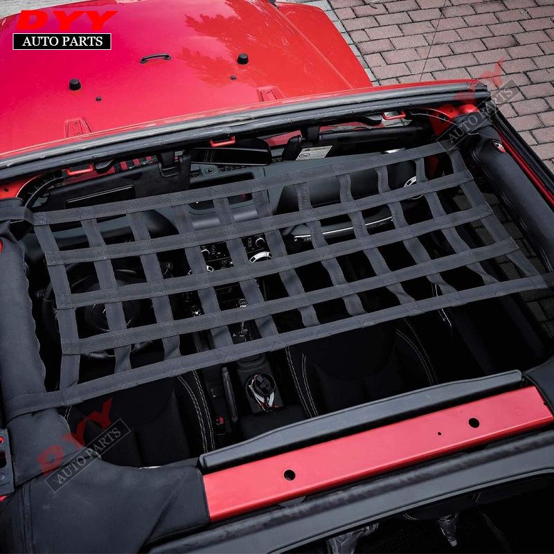 Wrangler Hammock Net: Anti-Roll Bar Roof Net & Interior Accessory