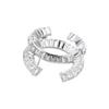 Chanel Klassische Doppel-C Mode Lässige Legierung Brosche Damen Accessoires Silber A63085-Y02003-Z3502
