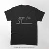 Kick The Ball La Linea TV T-Shirt forunisex Pointing Humor Casual Sweatshirts Tees Novelty Retro Loose Breathable Graphic Tops