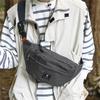 Waterproof Nylon Sling Bag for Unisex Multiple Pockets Outdoor Travel Waist Pack