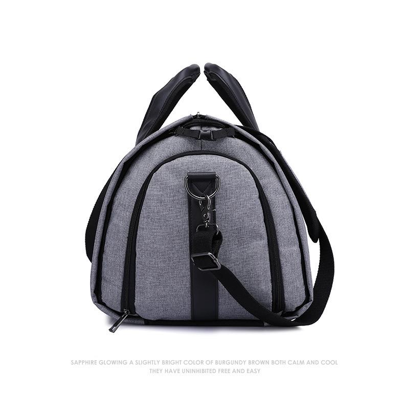 Large Capacity Travel Cylinder Bag - Multipurpose Outdoor Fitness & Foldable Suit Storage