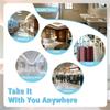 Travel Disposable Toilet Seat Cover Waterproof Portable WC Pad Toilet Mat for Baby Pregnant Mom,Public Bathroom Independent Packing