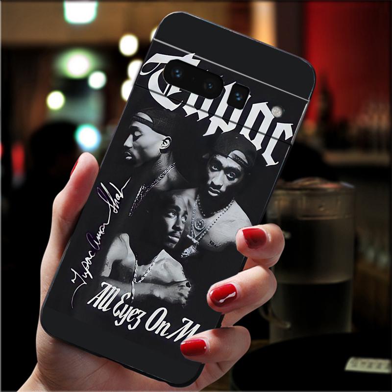Handyhülle für Google Pixel 10 9 Pro XL 9A 8 7 6 Pro Pixel 8A 7A 6A Pixel 8 7 6 5 Tupac 2pac Sänger Hülle