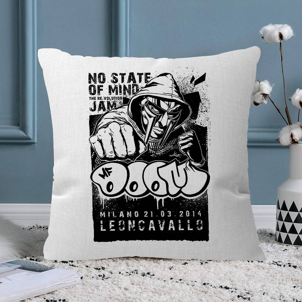 MF DDoom Madlib Pillow Cover for Bedroom Room and Living Room Sofa Decorative Cushion Cover