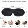 1/2Pcs [No Nasal Wings] Travel Sleep Eye Mask Eye Protection Eyeshade Cover Shade Soft Portable Blindfold Eyepatch for Women Men