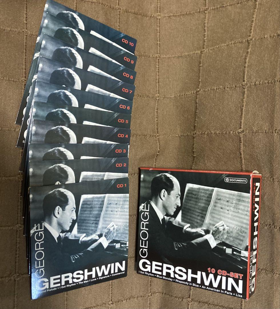 

[USED] George Gershwin Collection 10CD Box CD1 and CD2 are his own compositions