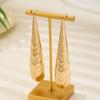 European and American fashion personality exaggerated water drop earrings set personalized earrings