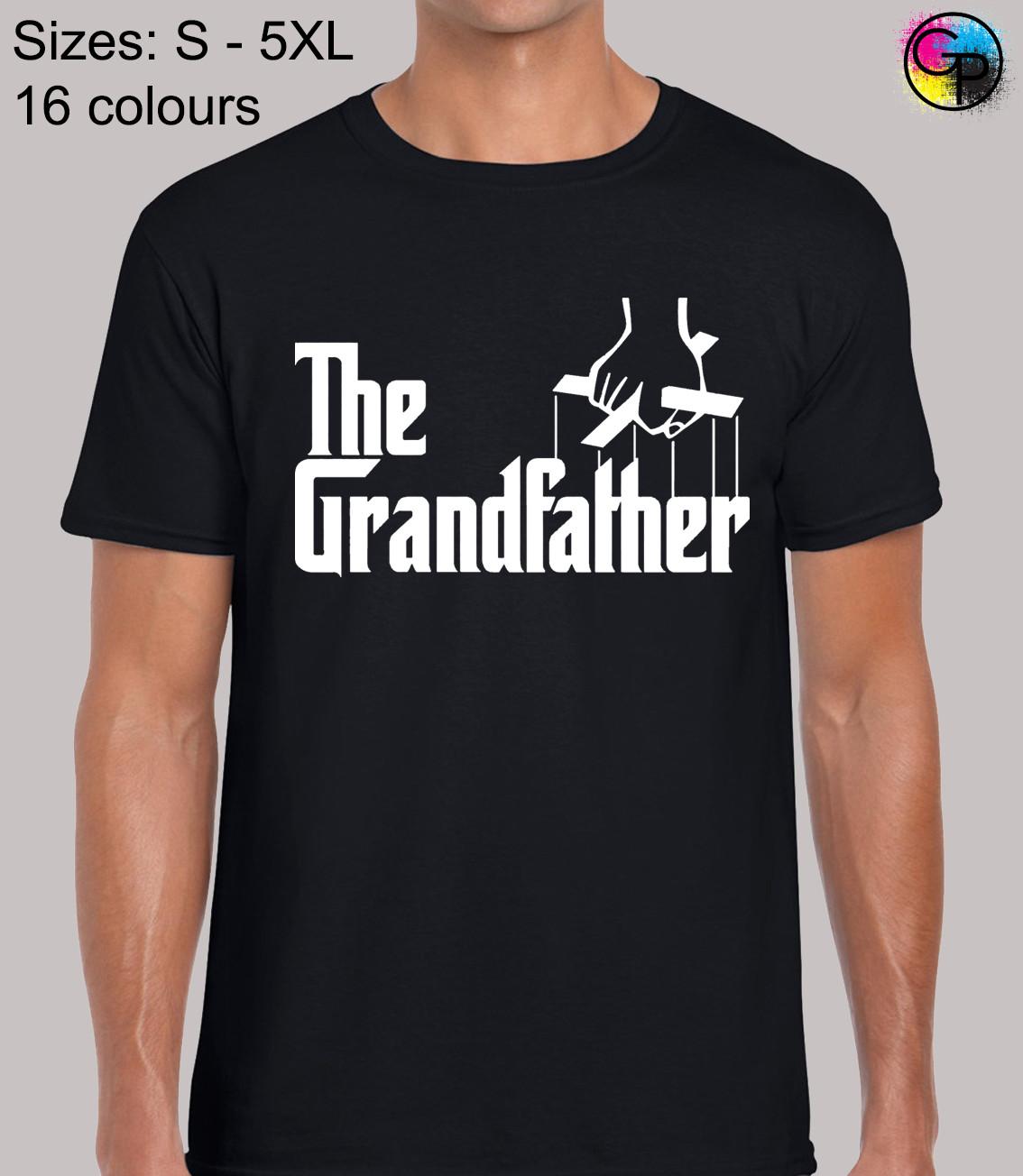 The Grandfather Classic Movie Film Funny Joke Fit T-Shirt Mens Womens Tees Top Top for Men 4XL