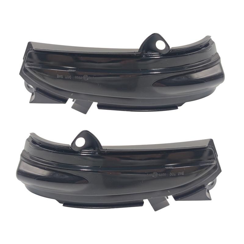 Car Flashing 1Pair For Ford Mondeo MK5 2014- MK V 5 LED Side Wing Dynamic Turn Signal Light Rearview Mirror Indicator lamp