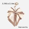 Luxury Bow Chain Bag Charm: Trendy Crossbody Strap and Elegant Pendant Accessory for Influencers