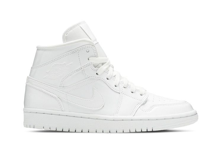 Jordan 1 Mid Triple White (Damen)