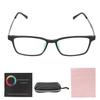 Red Green Color Blindness Glasses,Unisex Black Frame Color Blind Weakness Glasses