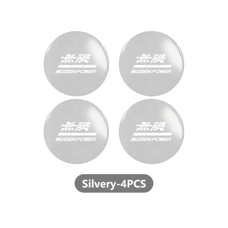 For Honda 56mm Car Wheel Center Hub Caps Sticker Emblem Accessories Mugen DOHC Modulo Pilot Type-R Type-S VTEC INSPIRE