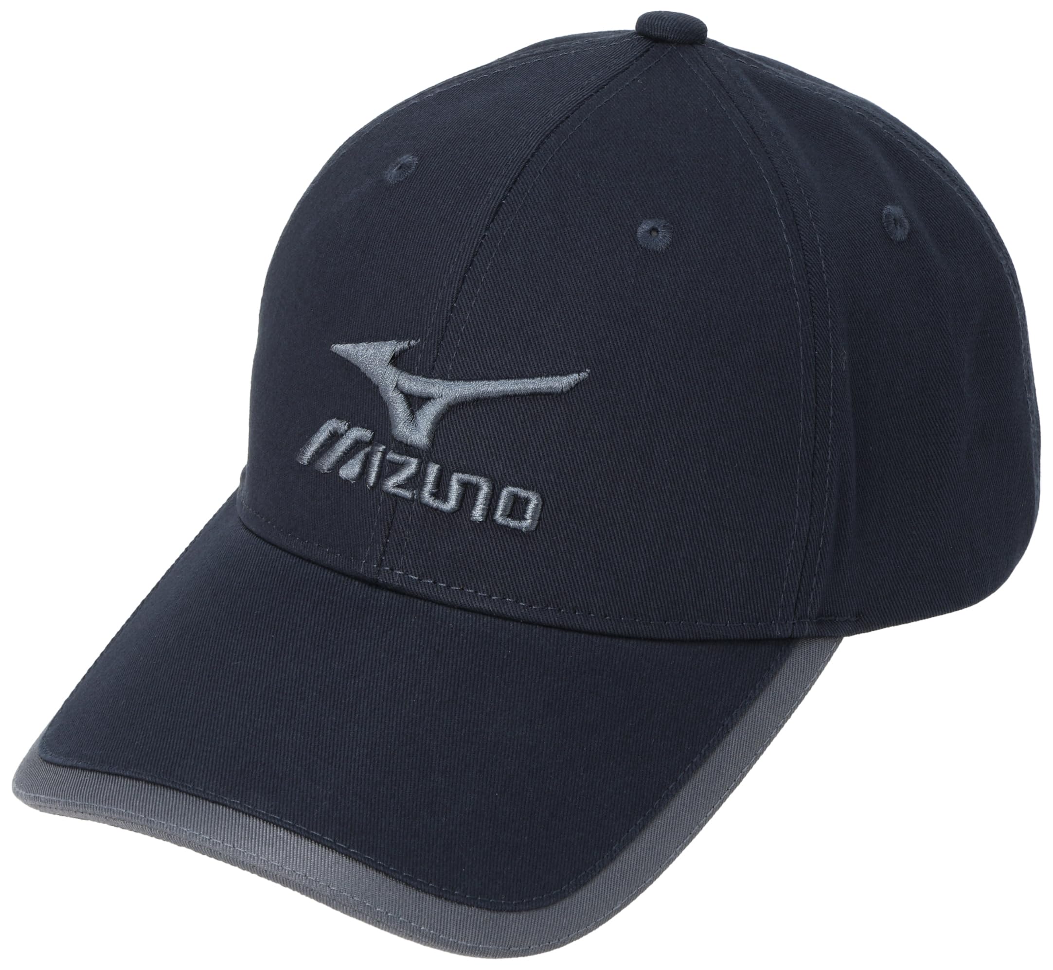 

Mizuno Cotton Twill One Size Fits Most Men s Cap, C2JWB151, Navy, (Head Circumference 56-60cm)