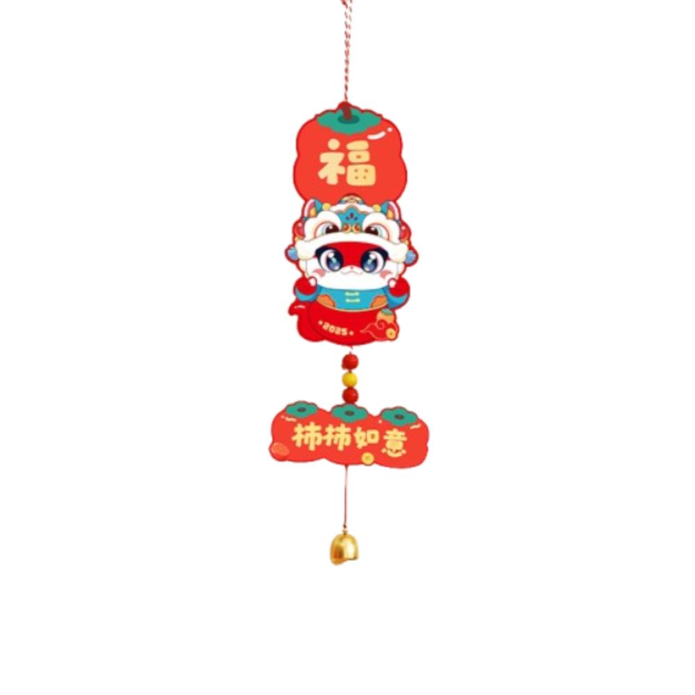 Blessing Chinese Snake Year Pendant Traditional Fu Character Hanging Ornament  Home New Year Decor