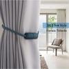 1Pc Columnar Curtain Rope Tiebacks Magnetic Hanging Ball Curtains Holdbacks Buckle Clasp Curtain Holder Clip Accesorios Cortinas
