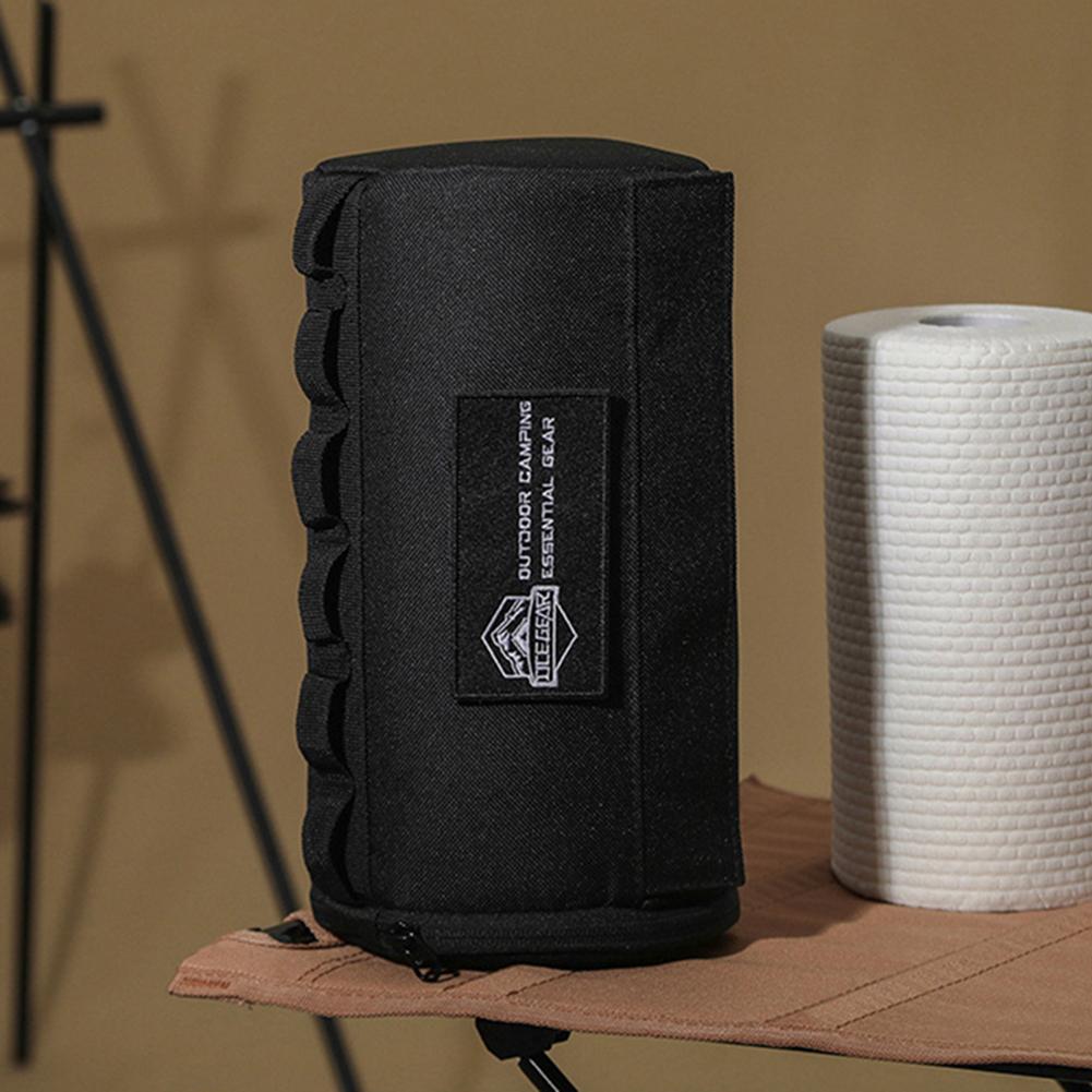 Outdoor Tissue Case Roll Paper Storage Bag Portable Waterproof Hanging Napkin Holder Outdoor Tools for Picnic Camping Hiking