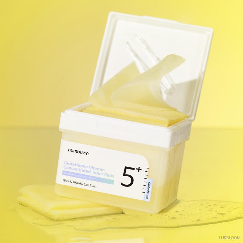 numbuzin No.5 Vitamin Niacinamide Concentrated Pad 70+ Refill 70 Sheets (+Free gift)