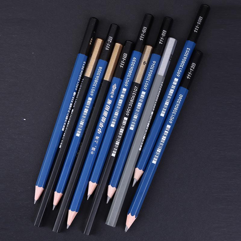 Beginner Sketching Pencil Set – 2B, 4B, 6B, 8B, 12B, HB