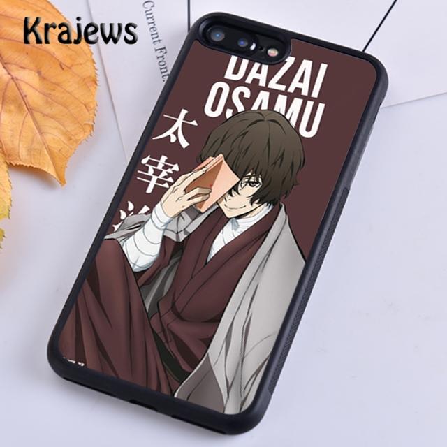 Krajews Dazai Osamu Bungou Stray Dogs Phone Case Cover For iPhone 14 5 6s 7 8 Plus X XR XS 11 12 13 Pro Max Samsung S21 S22ultra