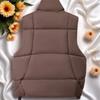 Plus Size Women's Down Cotton-padded Vest Coat Autumn Winter Female Waistcoat Jacket Fashion Overwear