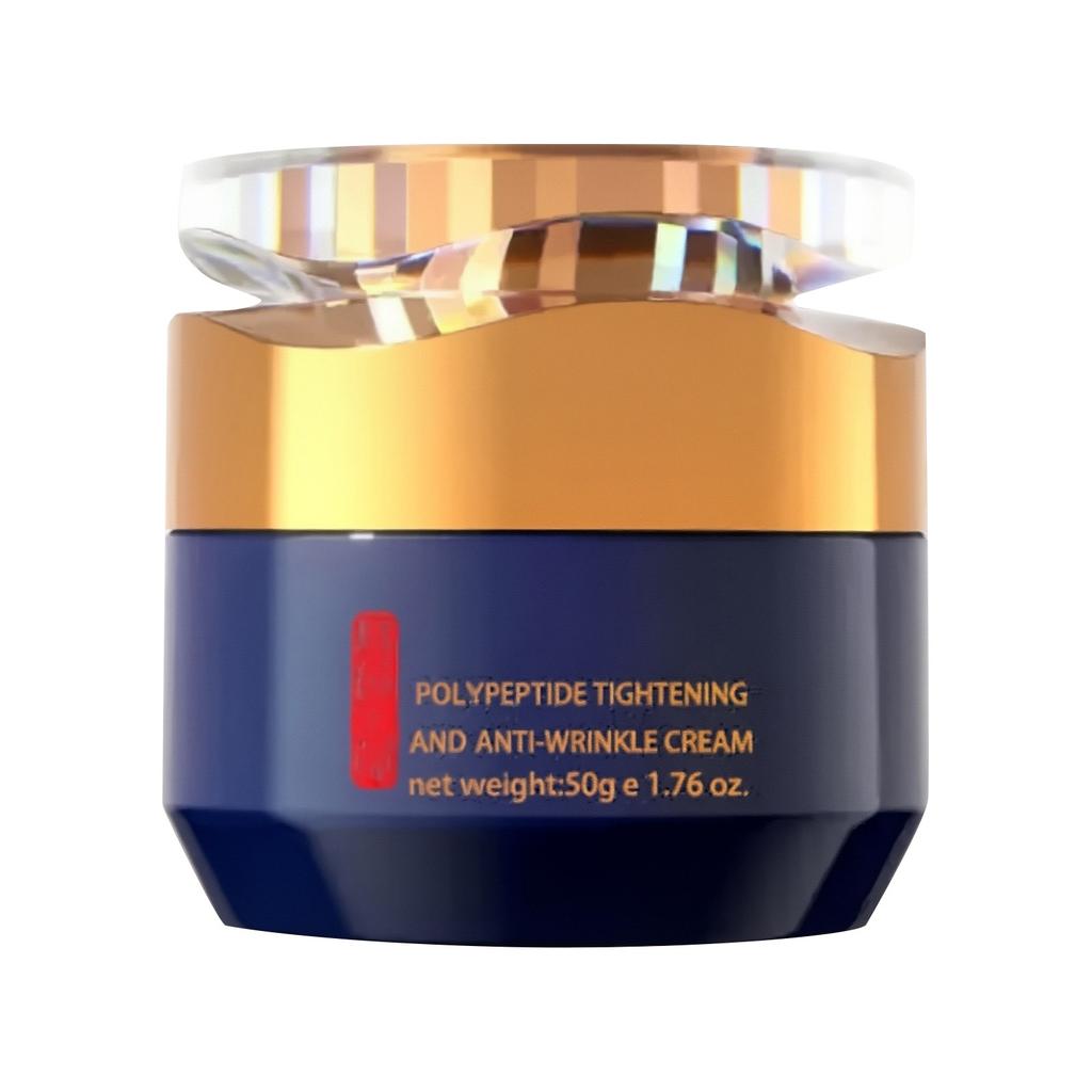 Peptidový zpevňující krém, hydratační krém, konturovací lifting, lifting čelisti, zpevňující krém proti vráskám, 50 g