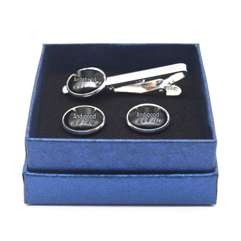Men's Basketball & Football Cufflink Tie Clip Set - Perfect Valentine's or Father's Day Gift