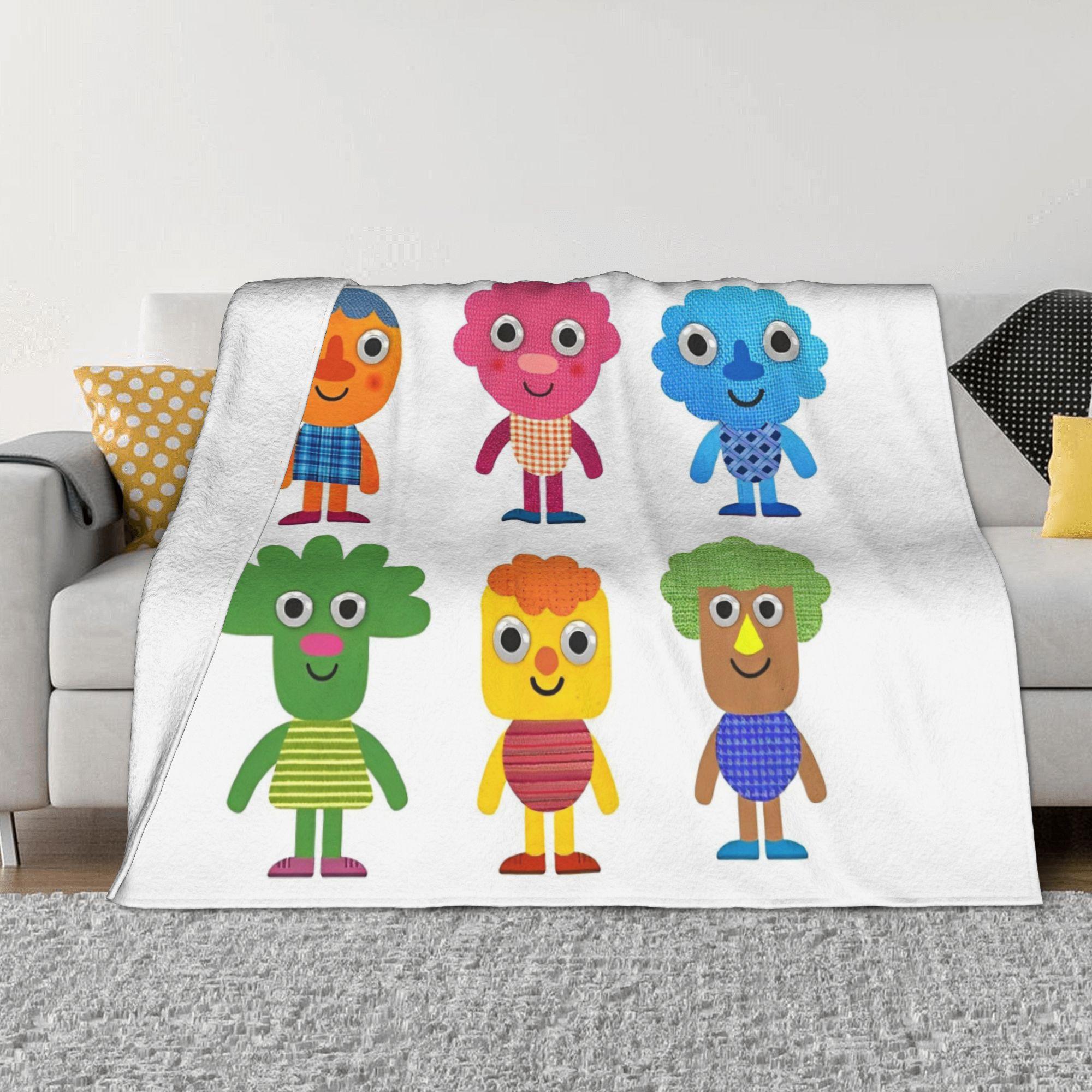 

Noodle & Pals Микро Супер Простое Одеяло Фланелевое Зимнее Детские Стишки Песни Многофункциональное Мягкое Плед Одеяло Уличный Коврик Кусок 30x40in