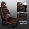 CLY Custom Leather Seat Covers for Volkswagen T-ROC: All-Season Sport Cushion Pads