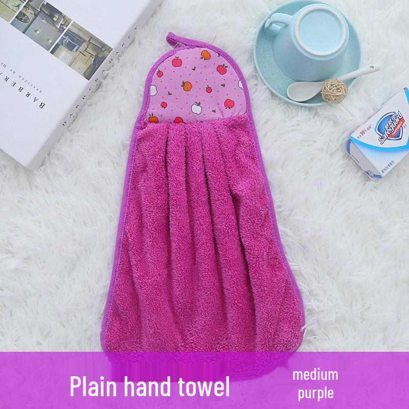 

Absorbent, Lint-Free Hanging Hand Towel for Kitchen or Bathroom - Cute and Functional Design Hand Towel