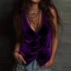 2026 Spring/Summer Women's Button Sexy Sleeveless Vest Tank Top