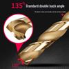 Cobalt-Enhanced Extended Length Twist Drill Bit Set - Super Hard Stainless Steel Alloy, 4.2mm.