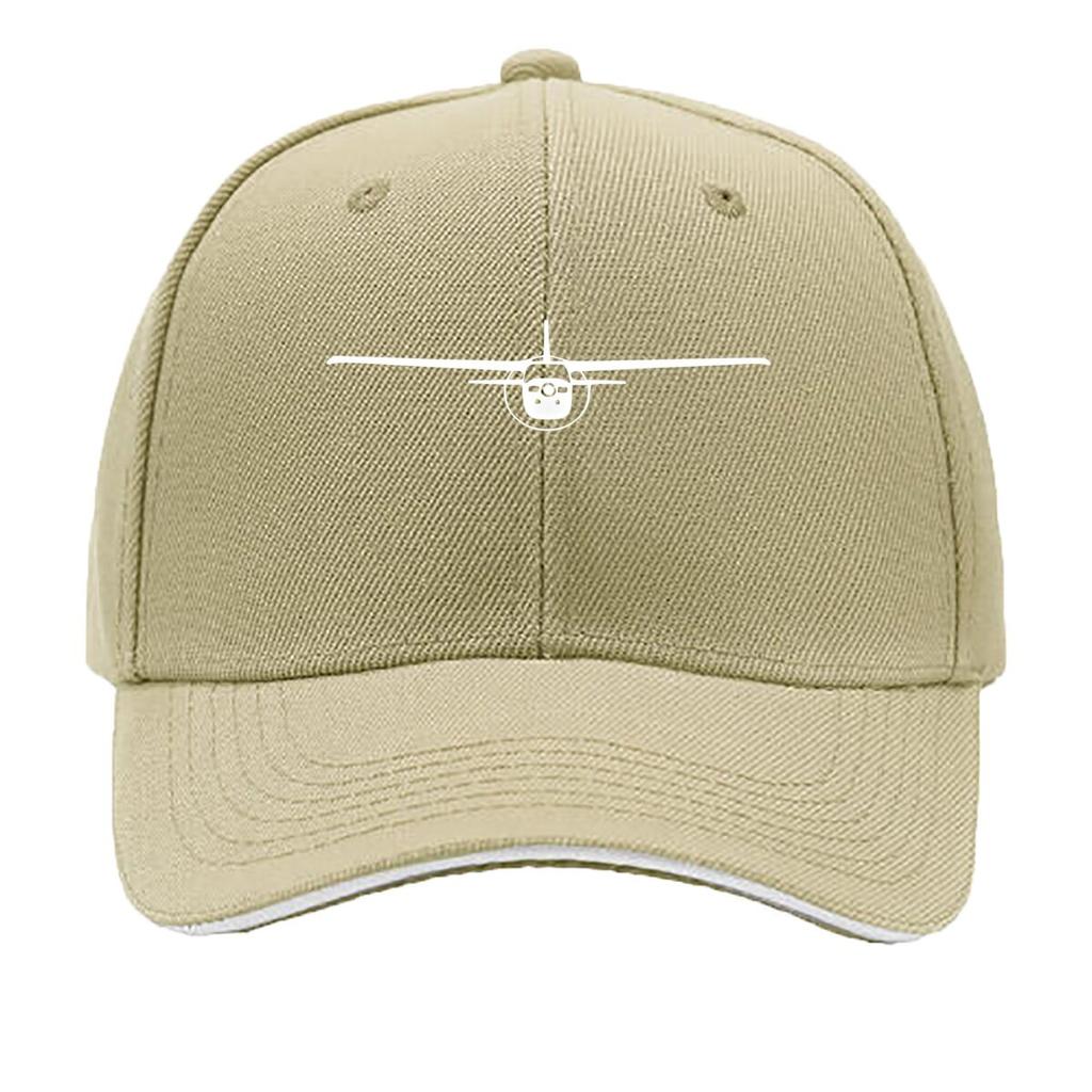 Plane Aviation  Inspired Line Art Hip Hop hat Fashion Outdoor Sports Sandwich Baseball Cap