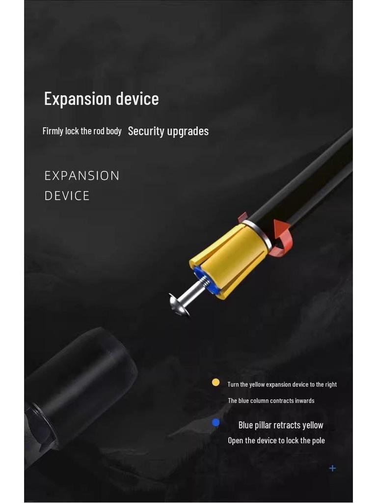 Bastones de Trekking Plegables Telescópicos - Antideslizantes, Ultraligeros para Hombres y Mujeres. Equipo de Senderismo Portátil y Duradero para Exteriores.