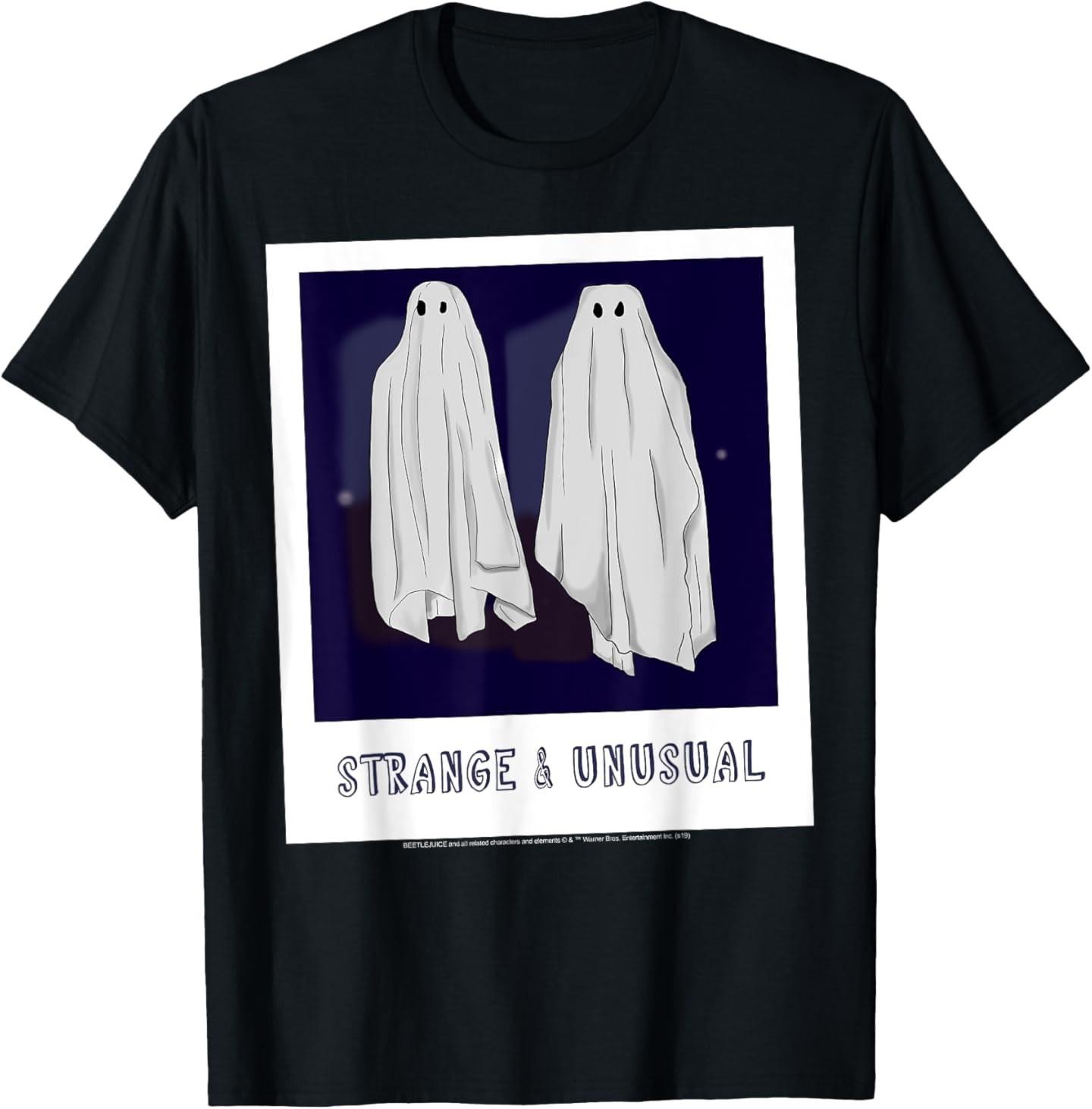 

Beetlejuice Ghost Polaroid Strange Unusual T-Shirt M