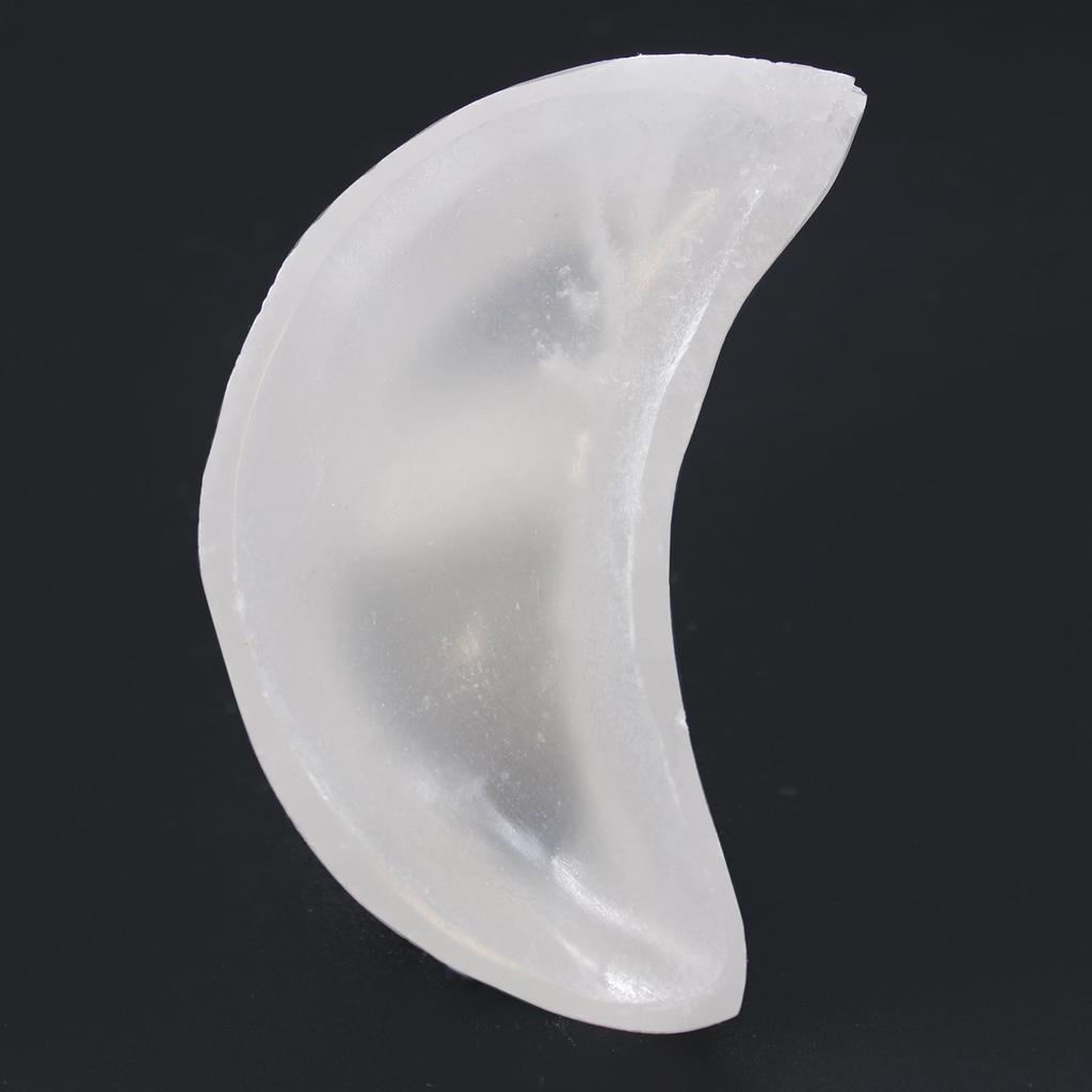 Selenite Moon Bowl 10cm