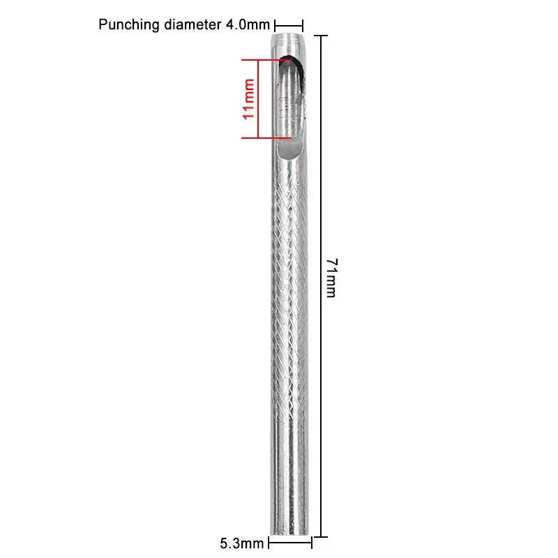 Leather Punch Tool for Belts and Straps - Ideal for Waist Belts, Shoulder Straps, Shoes, Eyelets, and Watch Straps