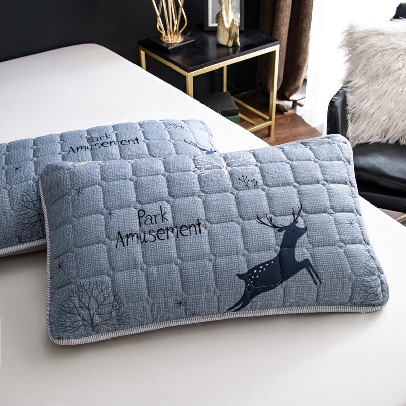 Kuup Waterproof Quilted Design Long Pillowcase Bedding Little dinosaur Cartoon Pillow Cover Pillow Case 48x74/120/150/180cm 1Pcs