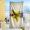 Dynamic Soccer Celebration Beach Towel Soft Durable Quick-Dry Comfortable Lightweight Perfect for Traveling Yoga Camping and Swimming