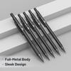 Pen Metal Mechanical Pencil Set with Lead and Eraser 5 and Perfect for Mr. Refills, Sizes, Black 0.3, 0.5, 0.7, 0.9, 2mm. Drawing.