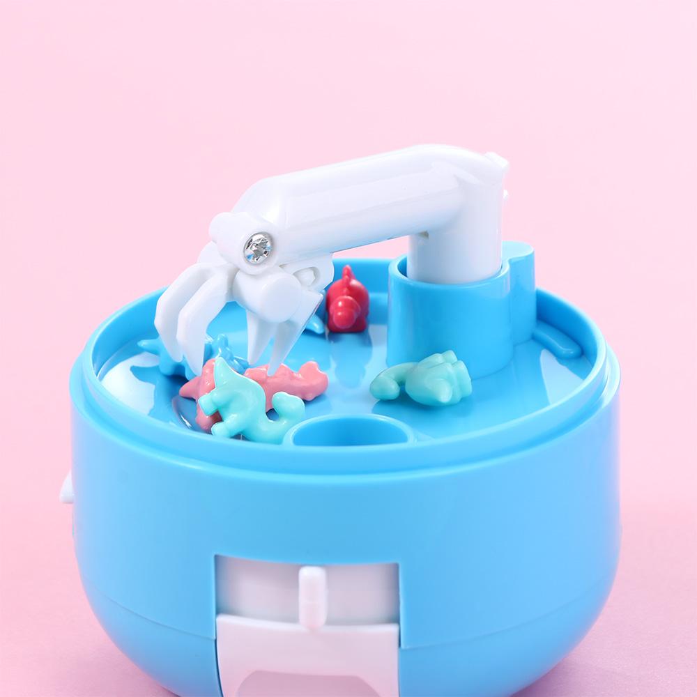 Dino Figures Catcher Stress Relief Toddler Activity Capsule Catcher Capsule Mini Claw Machine Catch Dinosaur Game