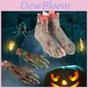 Halloween Prop Fake Hand Props Film Shooting Props Single Fake Hand Super Cute Foreign Trade Exclusive Body Props
