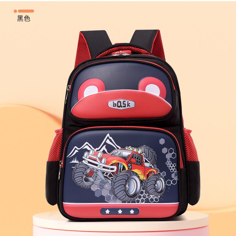 School Bag New 1-3 Grades Cartoon Waterproof Large-capacity Backpack Ridge Protection To Reduce the Burden Casual Versatile Love
