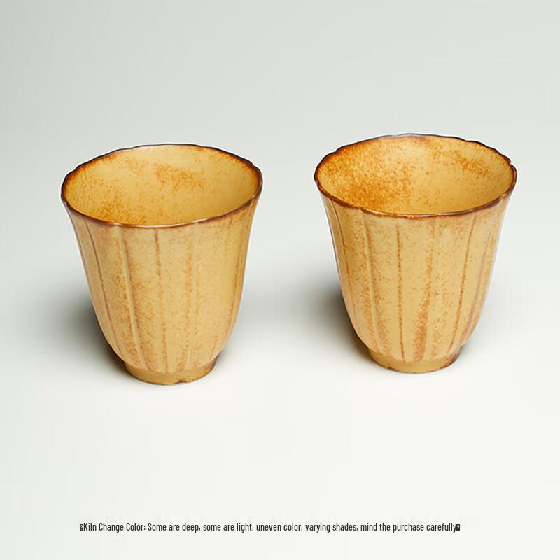 

Retro Petal Ceramic Tea Cup