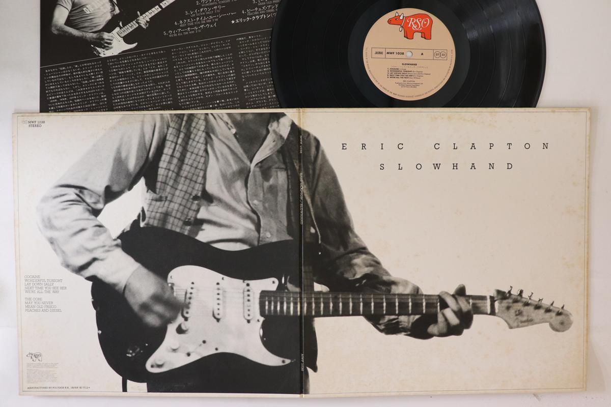 

LP Пластинка ERIC CLAPTON - Slow Hand MWF1038 RSO 1977 Япония Рок