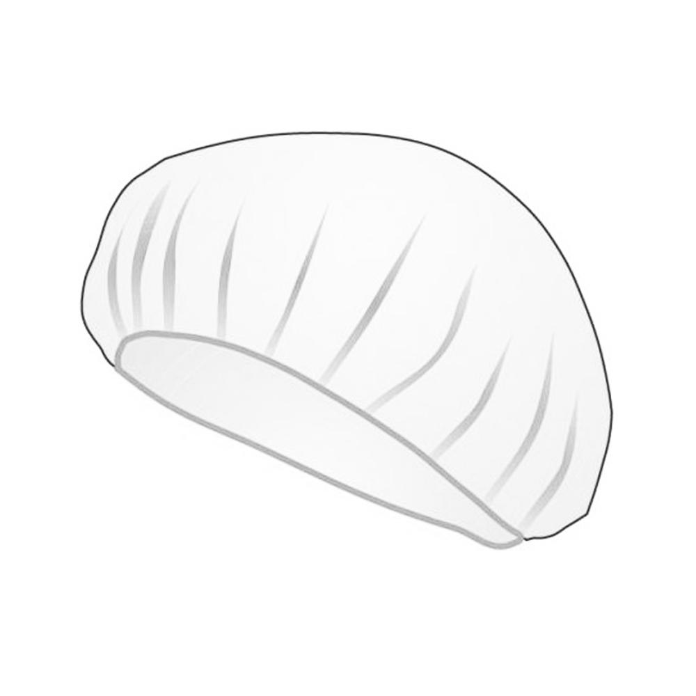 Disposable Foil Beret Cap 100 Pcs