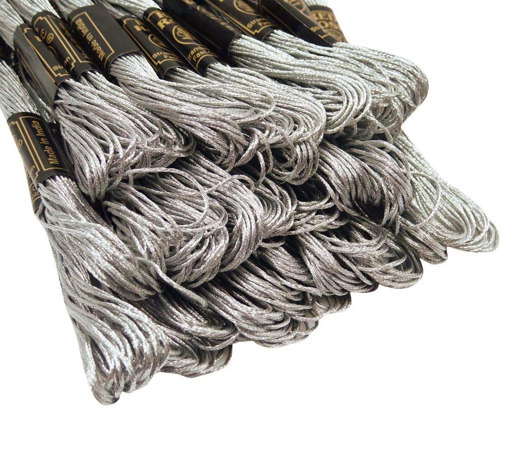 Gold-Maschinennähgarn, 25 Stück Seidenstickerei, Spulenzubehör